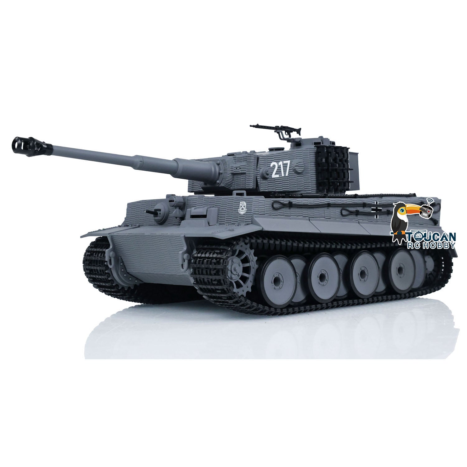 Taigen 1/24 Scale RC Battle Tank Tiger I - Remote Control Military Tank Model with Infrared Combat & LED Flash, Rechargeable Battery (Fast Free Shipping) | Perfect for Collectors, Wargaming & Indoor Battles