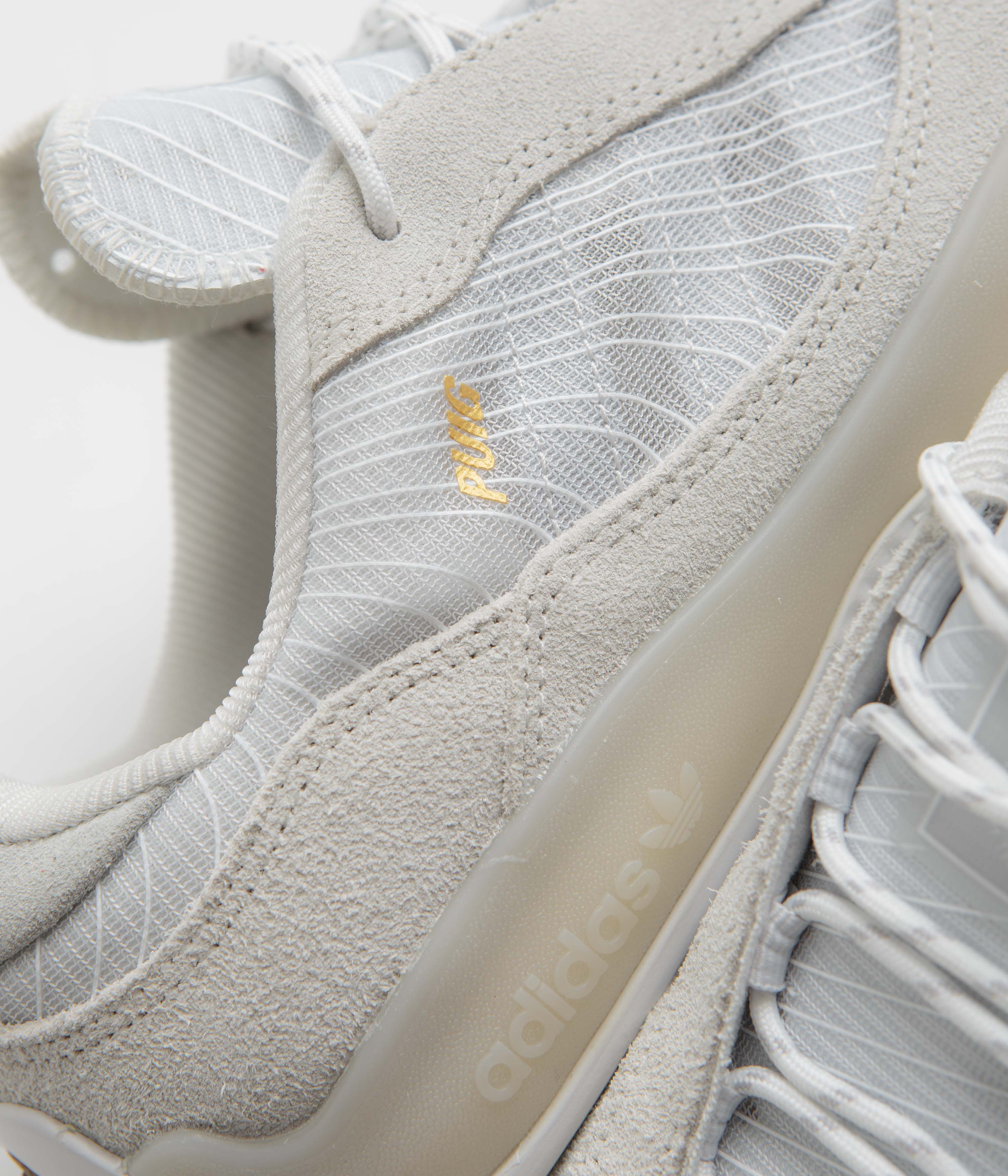 Adidas Puig Sneakers - Crystal White / FWTR White / Gum5 - Men's & Women's Casual Shoes for Running, Walking & Gym Workouts