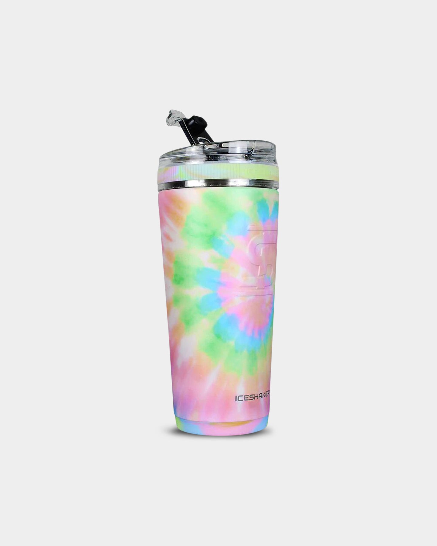 Insulated Ice Shaker Flex Bottle - Leakproof Stainless Steel Protein Shaker Cup for Gym, Workout & Travel - Keeps Drinks Cold for 24 Hours