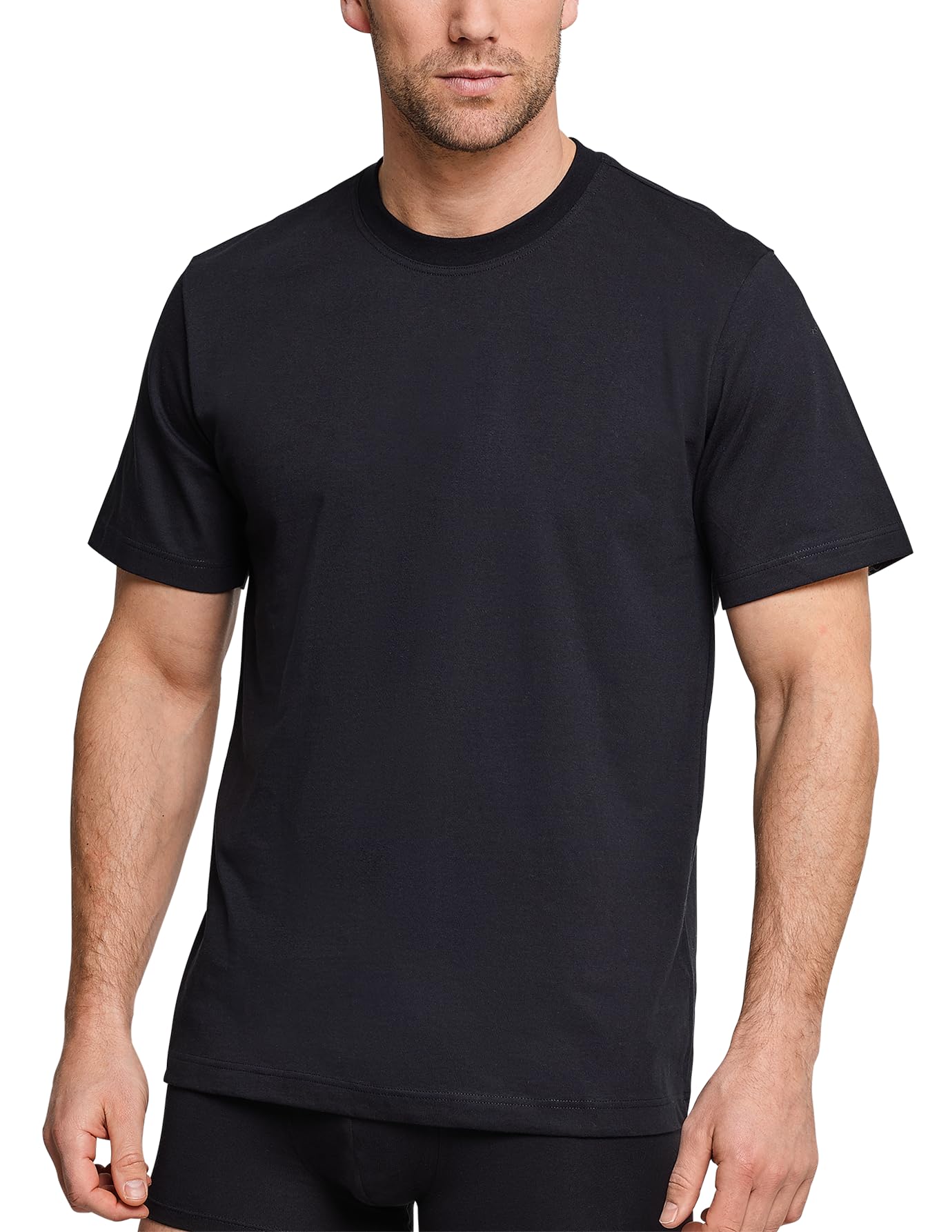 Men's Crew Neck T-Shirt - Soft Cotton Casual Tee for Everyday Wear | Perfect for Gym, Work & Outings