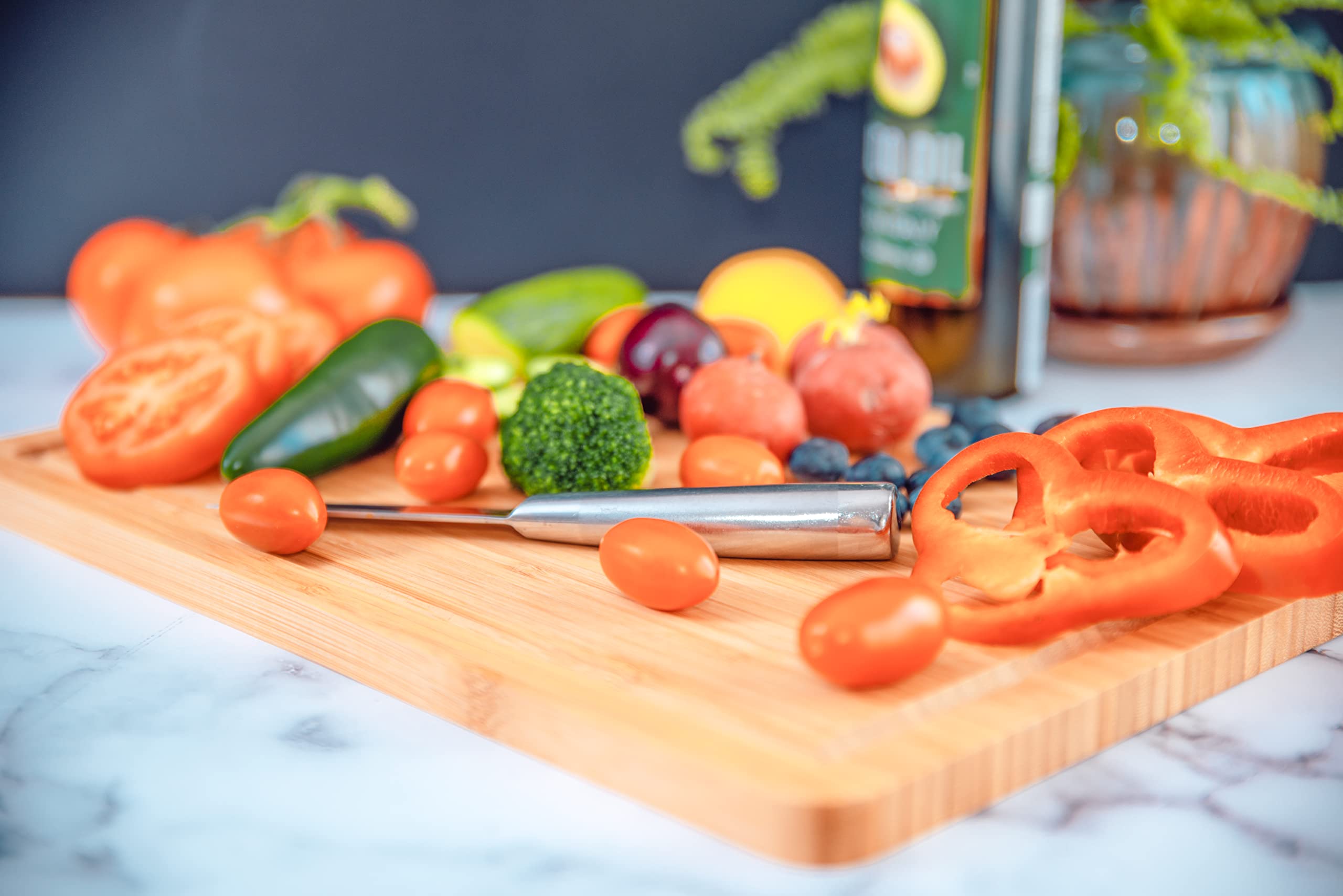 Premium Bamboo Cutting Board for Dad - Personalized Engraved Wooden Chopping Board - Father's Day Gift for Cooking Enthusiasts - Perfect for Kitchen, BBQ, and Holiday Gifting
