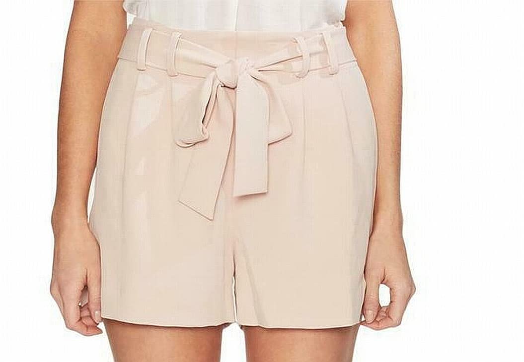 Vince Camuto Women's Casual Pique Walking Shorts - Comfortable & Stylish Pink Shorts for Summer, Size 10 | Perfect for Outdoor Activities, Travel & Everyday Wear