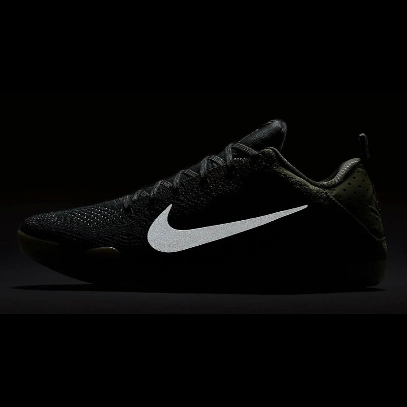 Nike Kobe XI Elite Low 4KB Basketball Shoes - Black Horse/Black/Team Red/Rough Green - High-Performance Court Sneakers for Men's Basketball Games & Training