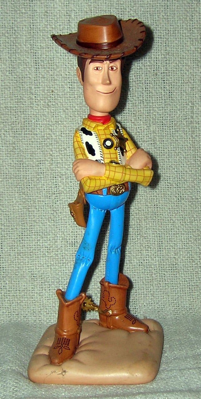 Official Disney Toy Story Woody Action Figure - Classic Collectible for Fans & Gift - Perfect for Display, Play & Disney Themed Parties