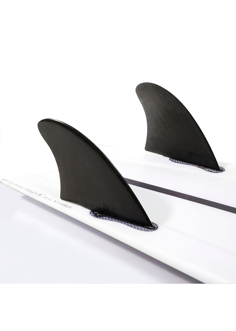 FCS II Modern Keel PG Twin Surfboard Fins - High Performance Surfing Fins for Shortboards & Twin Fin Surfboards - Perfect for Small Waves and Cruising