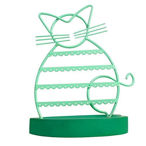 Mint green earring holder