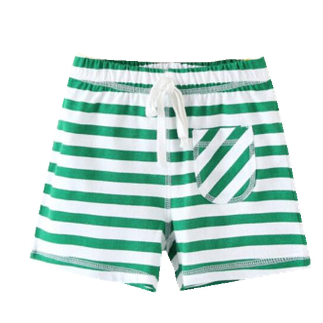 Stylish Striped Shorts for Baby Boys & Girls - Comfortable Cotton Summer Playwear for Outdoor Activities & Casual Wear