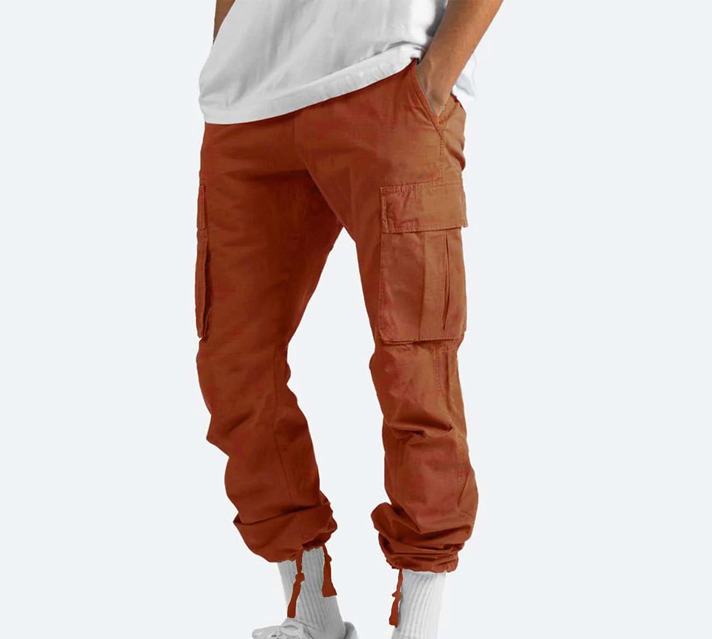 **Men's Cargo Pants 2023 - Classic Fit Work & Safety Trousers with Multi-Pockets for Hiking, Outdoor & Casual Wear**    *(Perfect for Work, Hiking, Camping, Travel & Everyday Comfortable Style)*