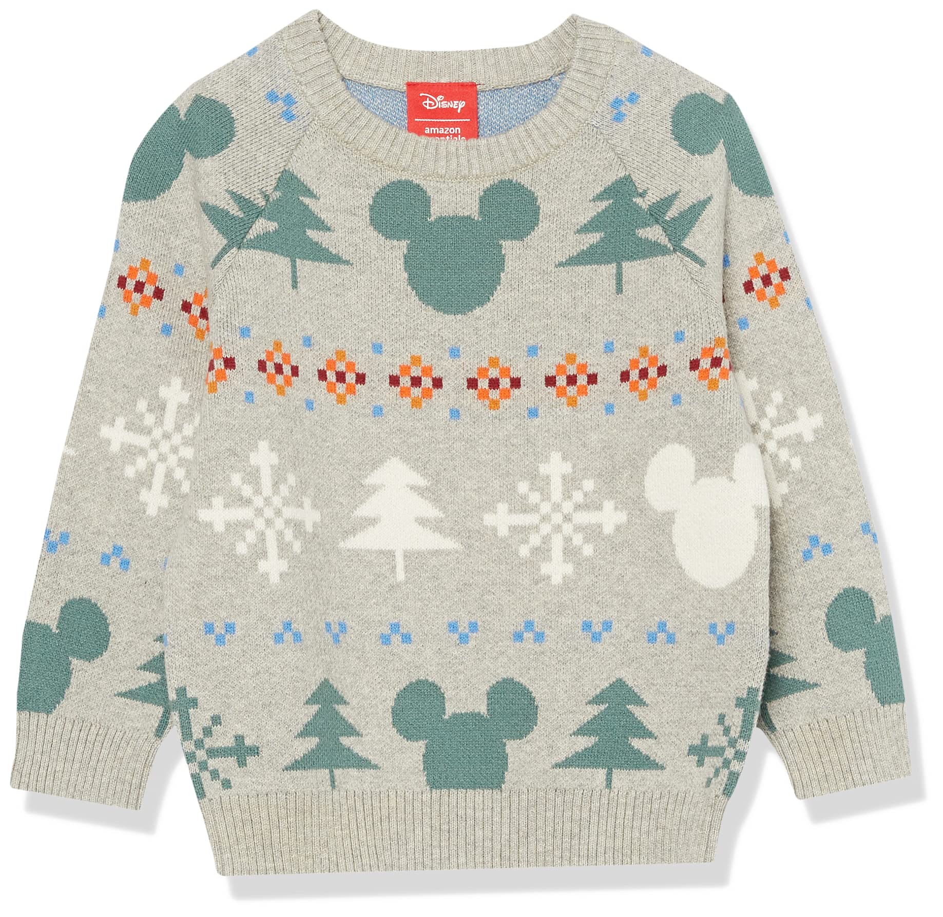 Amazon Essentials Disney Marvel Star Wars Boys & Toddlers' Crewneck Sweaters - Soft Cotton Pullover for Kids, Birthday Gifts & Family Outfits