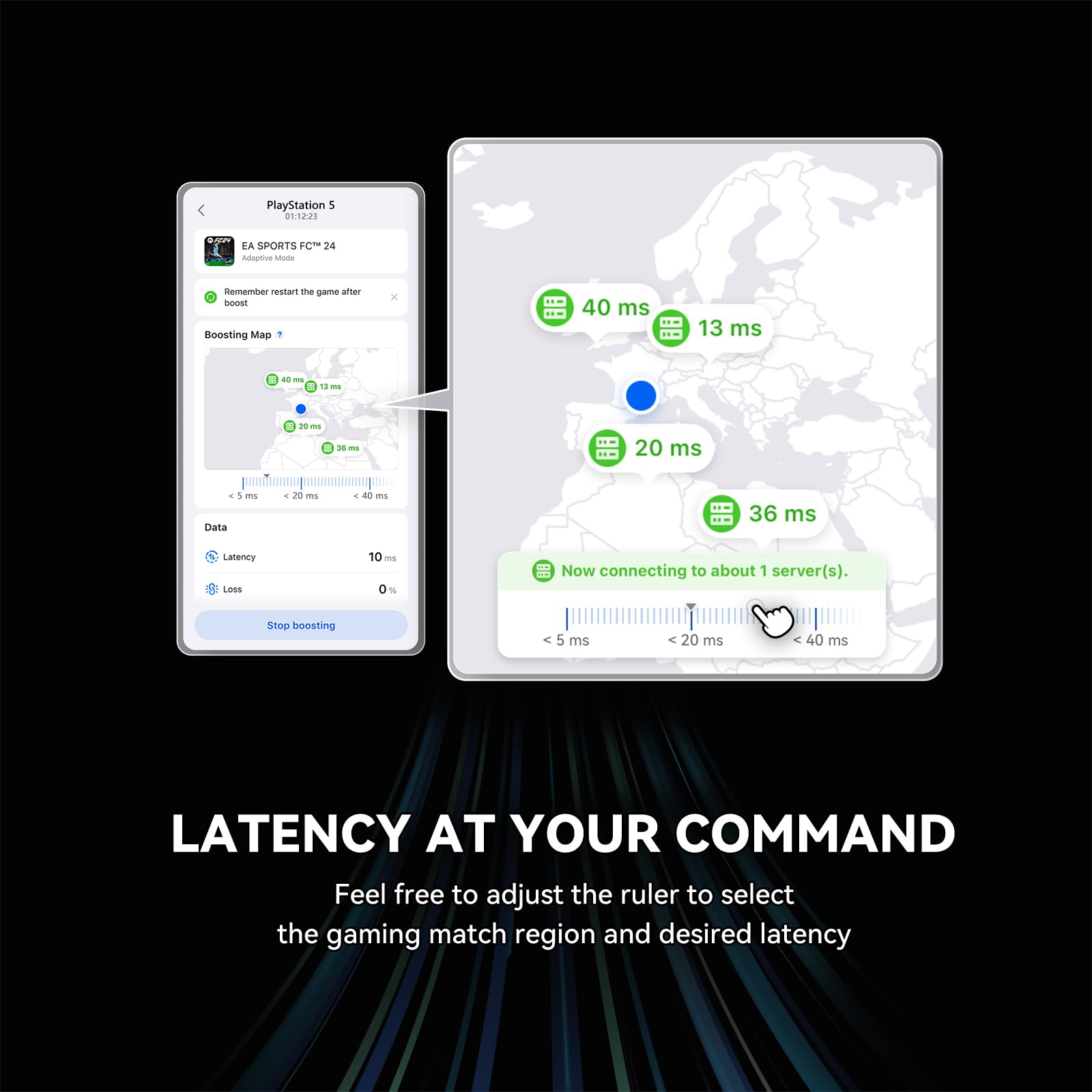 Ultra-Fast Gaming Router for PC, PS5, PS4, Xbox & Nintendo Switch - 2402Mbps Dual-Band WiFi (5GHz/2.4GHz) with Ethernet Port | Free 90-Day GearUP Console Booster | Lag-Free Online Gaming, 4K Streaming & Esports Performance | Perfect for Home Gaming Setup & Multiplayer Battles