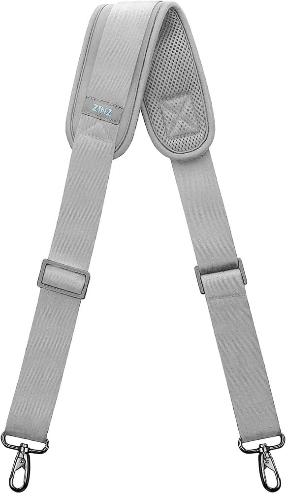 ZINZ Padded Adjustable Shoulder Strap Replacement for Handbags & Purses - Comfortable & Durable Bag Accessory for Daily Use, Travel & Shopping