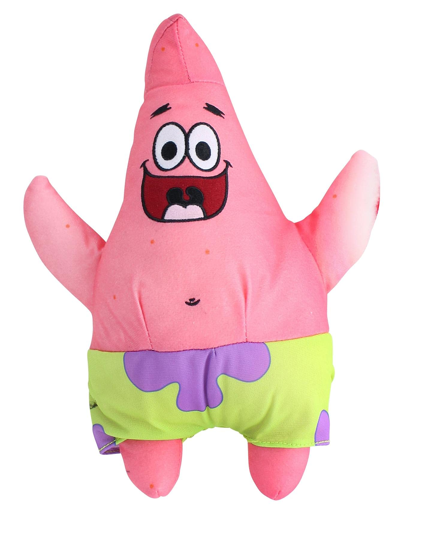 SpongeBob SquarePants Patrick Star Plush Toy 10 Inch - Officially Licensed Soft Stuffed Animal for Kids, Collectors & Fans | Perfect for Birthday Gifts, Room Decor & TV Show Merchandise