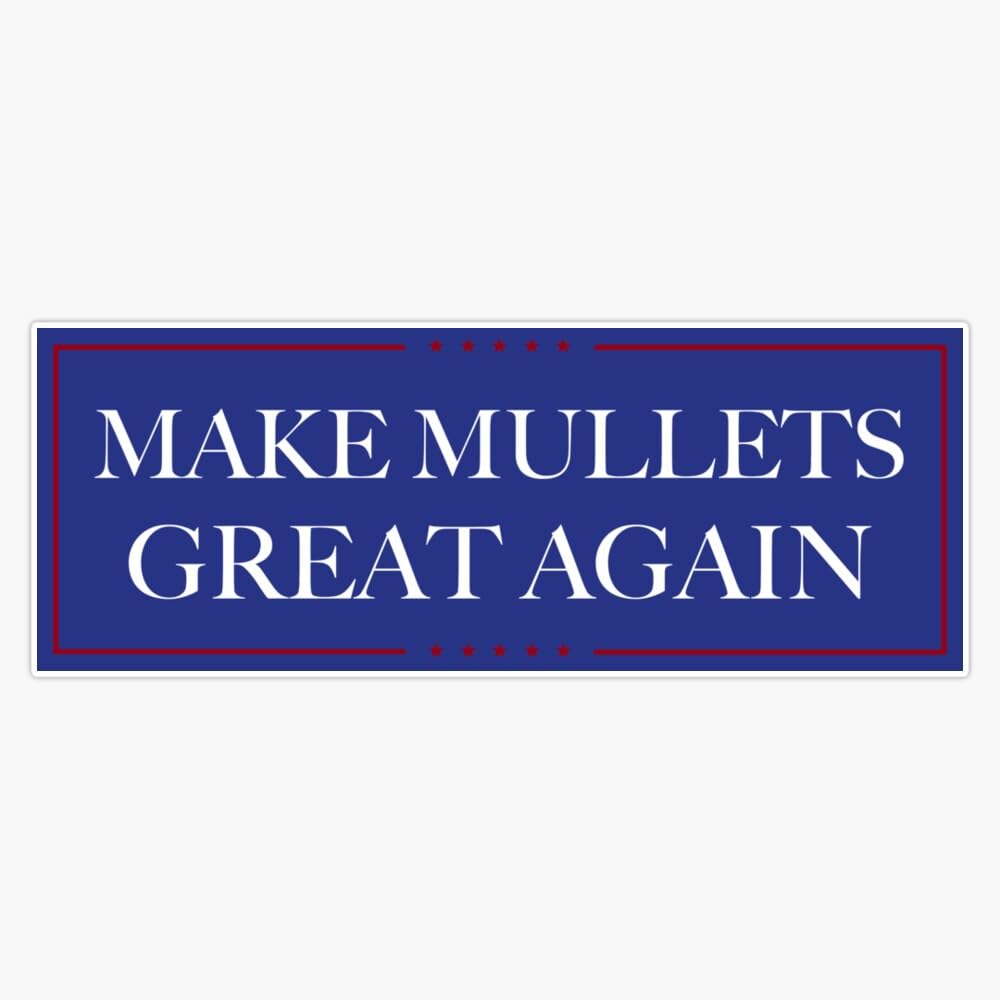 Make Mullets Great Again Sticker - 5