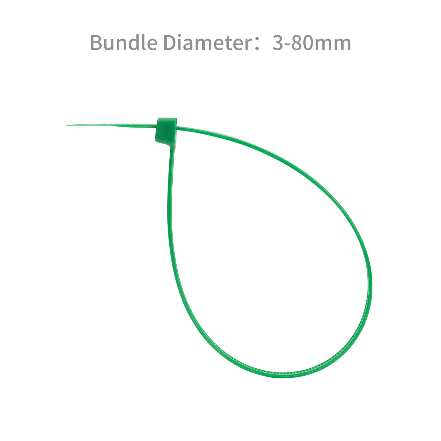 XINGO 100-Pack Heavy Duty 12-Inch Cable Zip Ties - 120LBS Tensile Strength, Self-Locking Plastic Wire Ties for Indoor & Outdoor Use (Green) - Perfect for Organizing Cables, Bundling Wires & Securing Outdoor Equipment