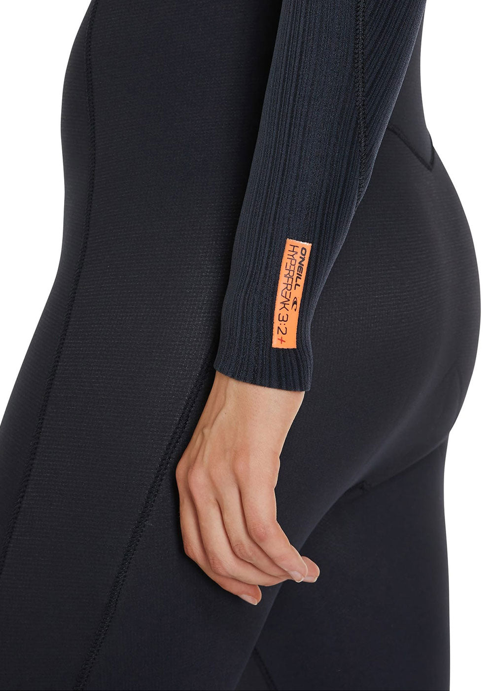 O'Neill Women's Hyperfreak 4/3mm Chest Zip Steamer Wetsuit - Premium Surfing & Diving Full Wetsuit for Cold Water Sports
