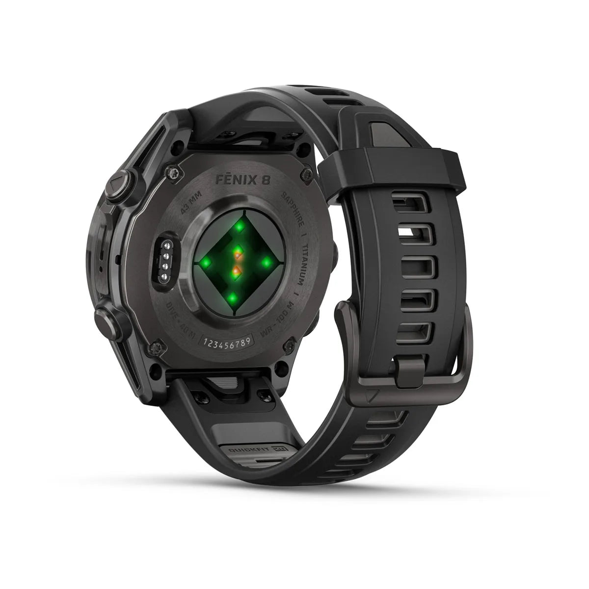 Garmin Fenix 8 Sapphire AMOLED 43mm GPS Smart Watch - Premium Multisport Fitness Tracker with Heart Rate Monitor for Running, Hiking & Outdoor Adventures