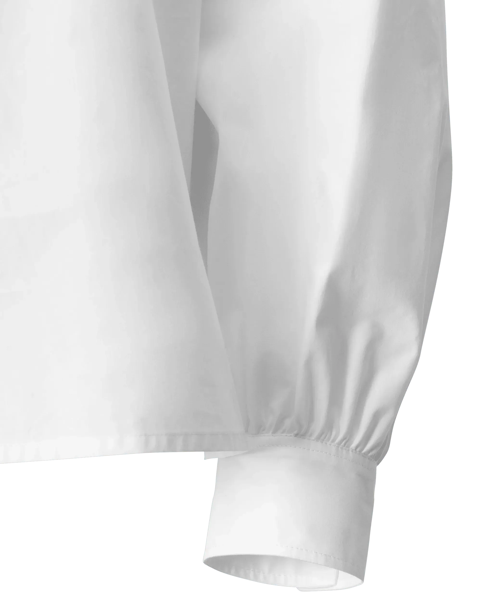 Elegant Collarless Puff Sleeve Blouse for Women - Trendy Loose Fit Tunic Top - Perfect for Office, Date Night & Casual Outings