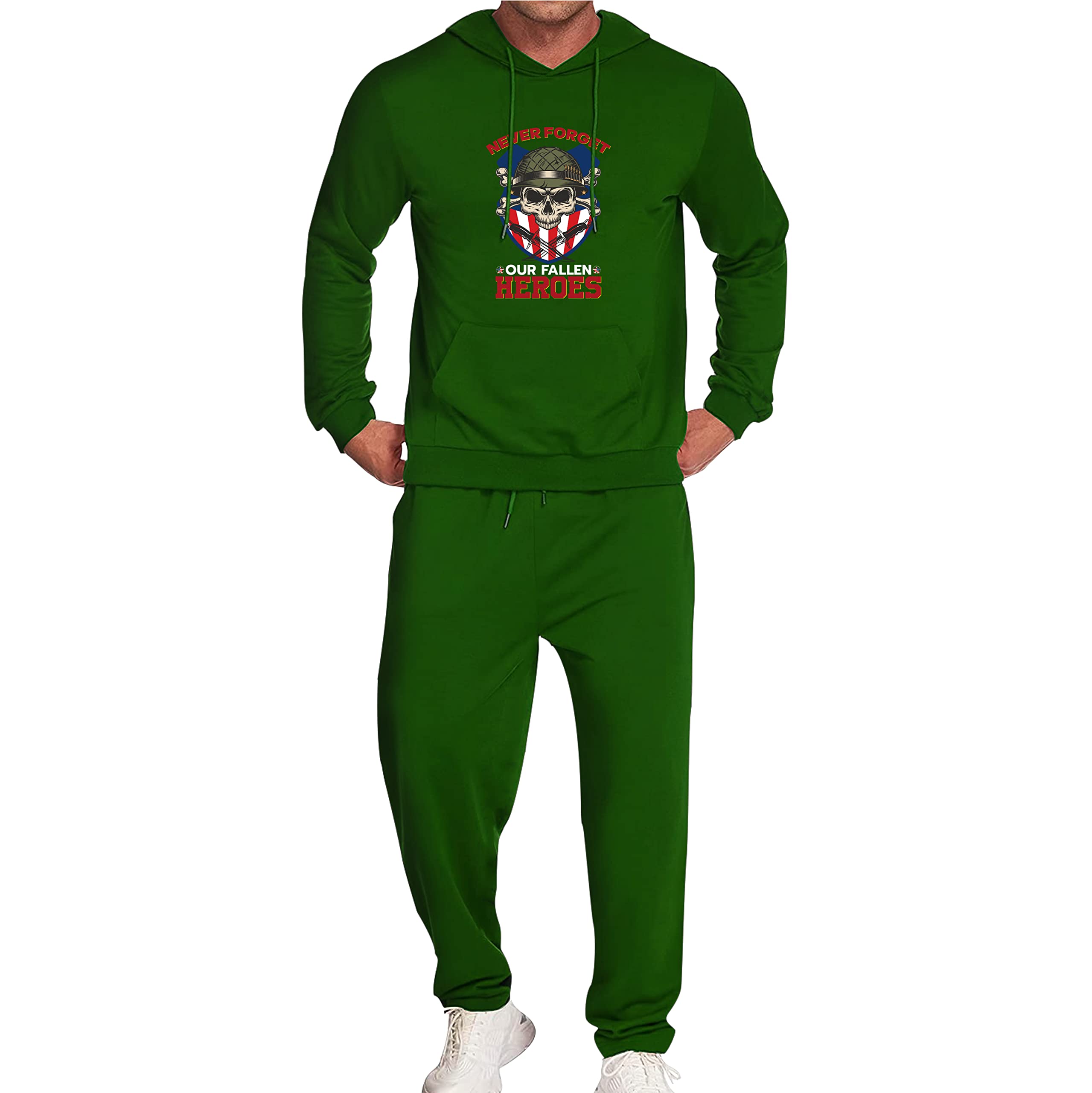 Men's Athletic Tracksuit Set - 2 Piece Casual Jogging Sweatsuit for Running, Gym & Lounge Wear | Breathable Comfort Fit Workout Outfit