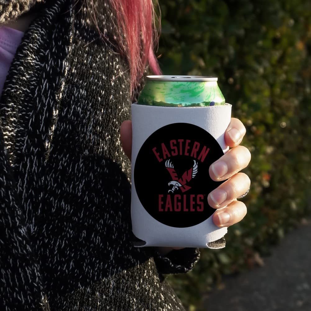 Eastern Washington University Eagles Insulated Can Cooler - Collapsible Drink Sleeve & Beverage Holder for Beer, Soda & Energy Drinks - Perfect for Tailgates, Camping & Outdoor Events