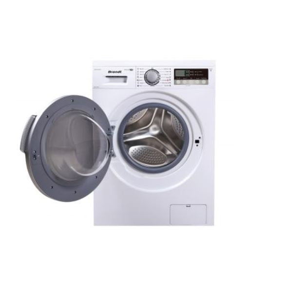 Brandt BWF1014AG Front Load Washing Machine - Energy Efficient, Large Capacity for Laundry Room or Apartment Use