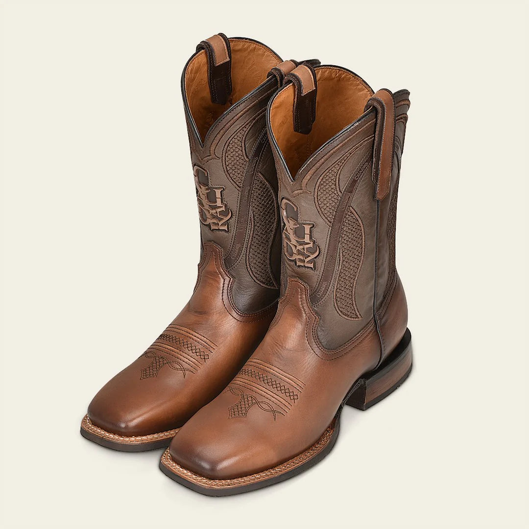 Men's Cowhide Leather Cowboy Rodeo Boots - Cuadra Sand Western Style for Riding & Country Fashion | Durable & Comfortable for Work, Rodeo & Outdoor Activities
