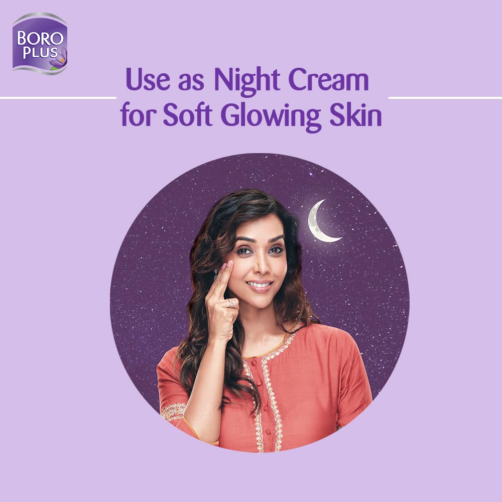 Boroplus Antiseptic Cream - 24Hr Moisturizing Ayurvedic Cream for Hands, Body & Face | Neem, Tulsi & Aloe Vera for Dry Skin Care | 120ml | Perfect for Daily Skincare Routine & Travel Essentials
