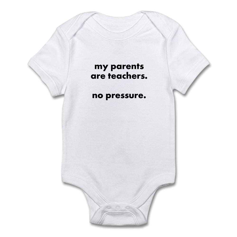 Funny Teacher Parent Pressure Baby Bodysuit - Cute Infant Onesie for School, Daycare & Playtime - Perfect Gift for Educators & New Parents