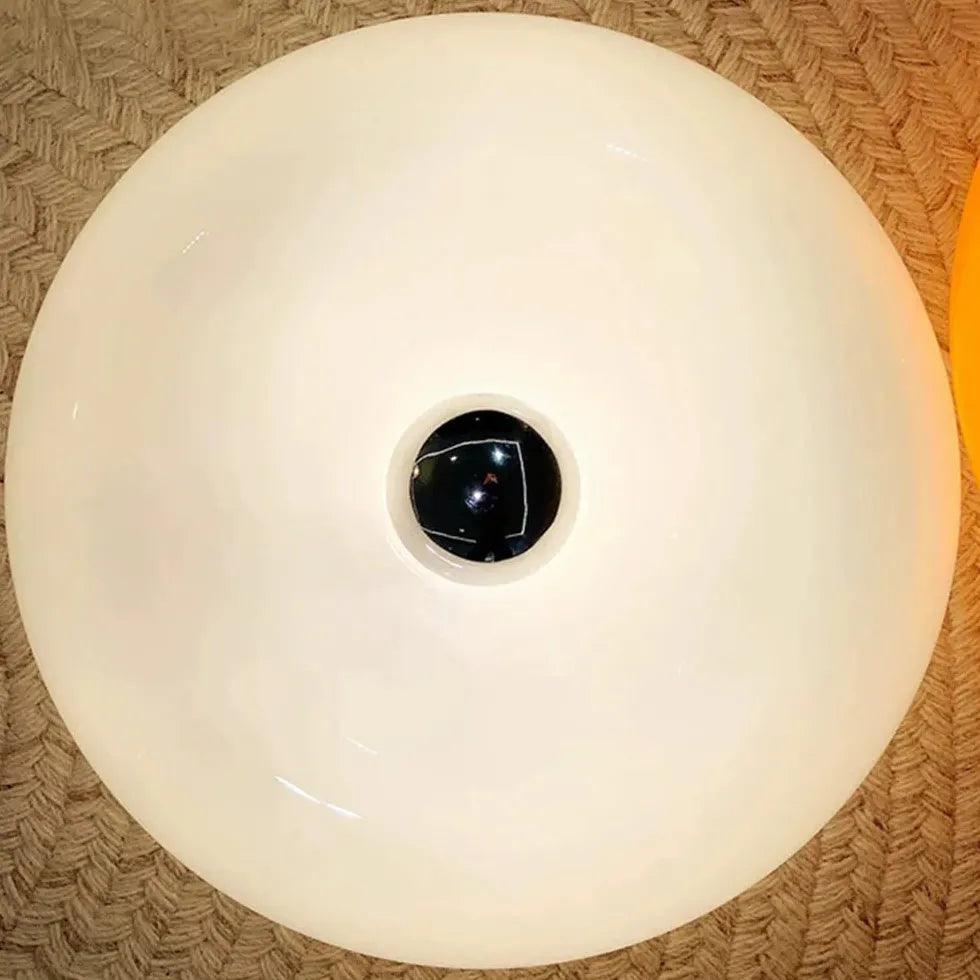 Modern Orange LED Wall Light - Energy Efficient Indoor/Outdoor Lighting for Living Room, Bedroom, or Patio Decor