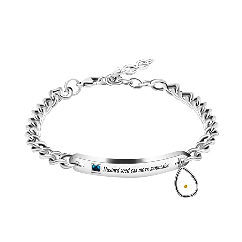 Blue cz&silver color plate-Drop Seed