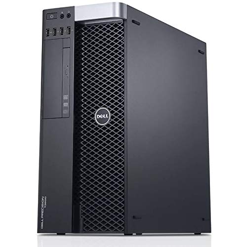 Refurbished Dell Precision T3600 Workstation - Intel Xeon E5-1620 3.6GHz Quad-Core, 32GB RAM, 500GB M.2 SSD + 2TB HDD, AMD FirePro W5000, Windows 10 Pro - Ideal for SOLIDWORKS, CAD Design, 3D Modeling & Engineering Workstations