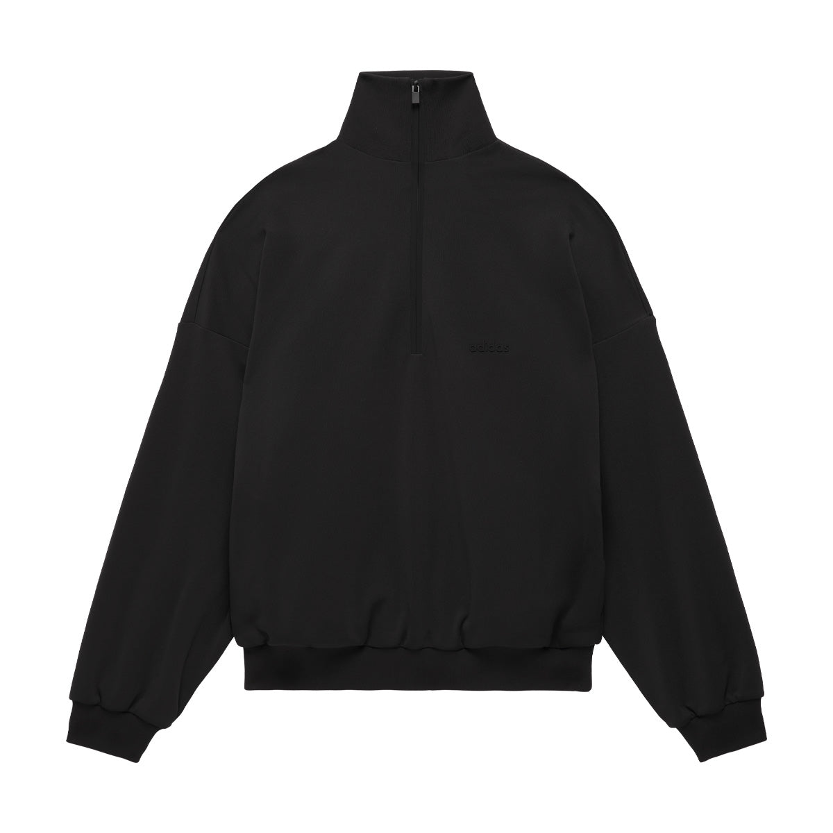 Fear of God Athletics 1/2 Zip Track Top - Black | Men's Premium Pullover Hoodie for Gym, Running & Casual Wear