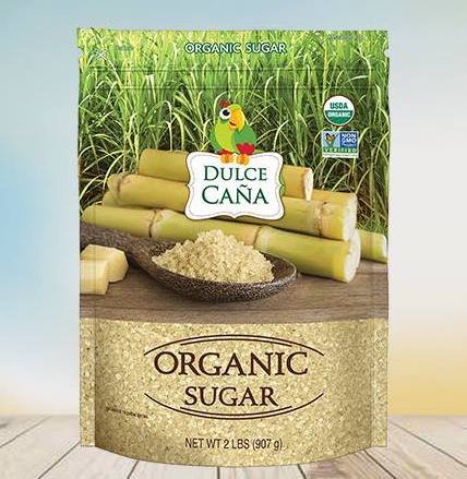 Organic Raw Cane Sugar - USDA Certified, Non-GMO, Unrefined, 2 Lbs Bag - Perfect for Baking, Coffee & Healthy Sweeteners