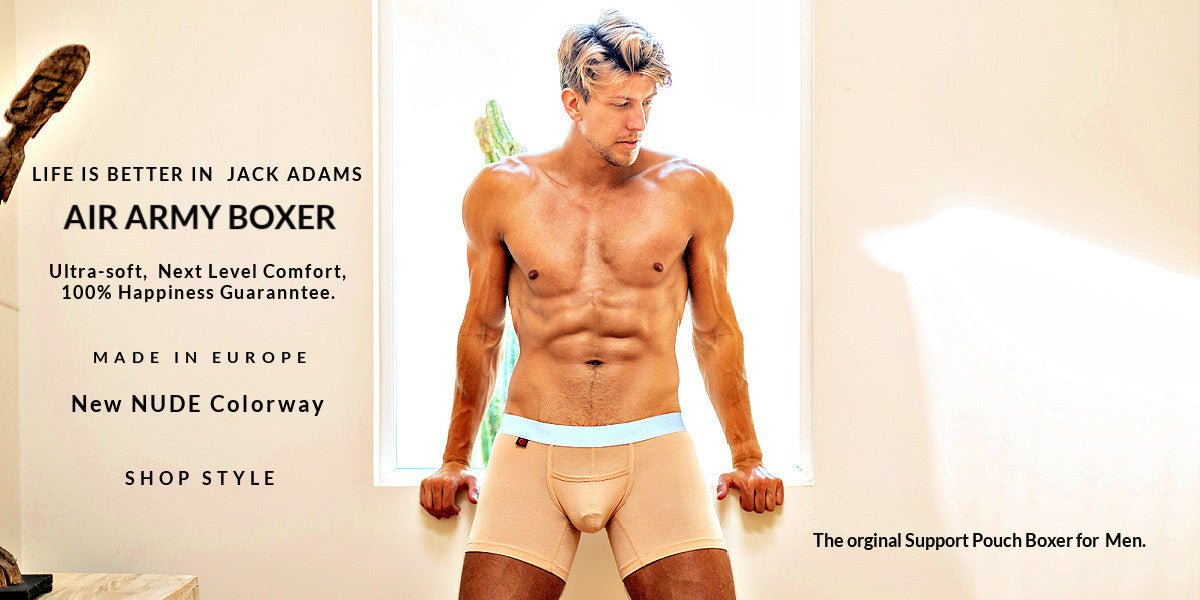Jack Adams Air Army Brief - Comfortable Men's Underwear for Everyday Wear & Active Lifestyle - Perfect for Workouts, Travel & Casual Wear