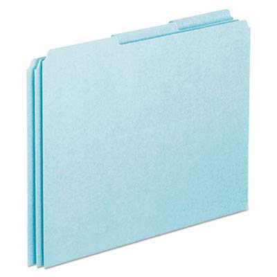 Pendaflex® Top Tab File Guides - Blank 1/3 Tab, 25 Point Pressboard, Letter Size (100/Box) - Customizable Office File Dividers for Organizing Documents | Perfect for Filing Cabinets, Home Offices & Business Organization