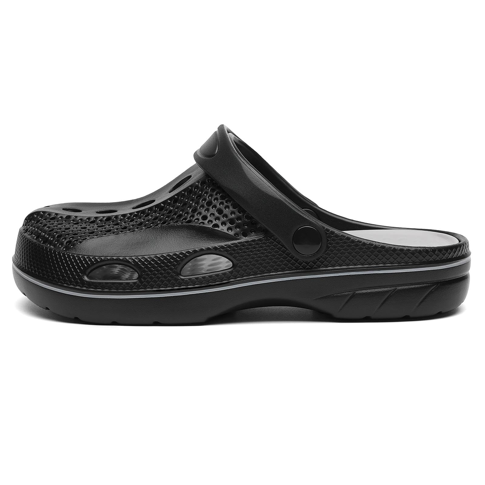 **SOSOWHLTE Arch Support Clogs for Men & Women – Slip-On Garden Shoes with Removable Cushion Insole – Comfortable Outdoor Beach Slippers for Walking, Gardening & Relaxation**