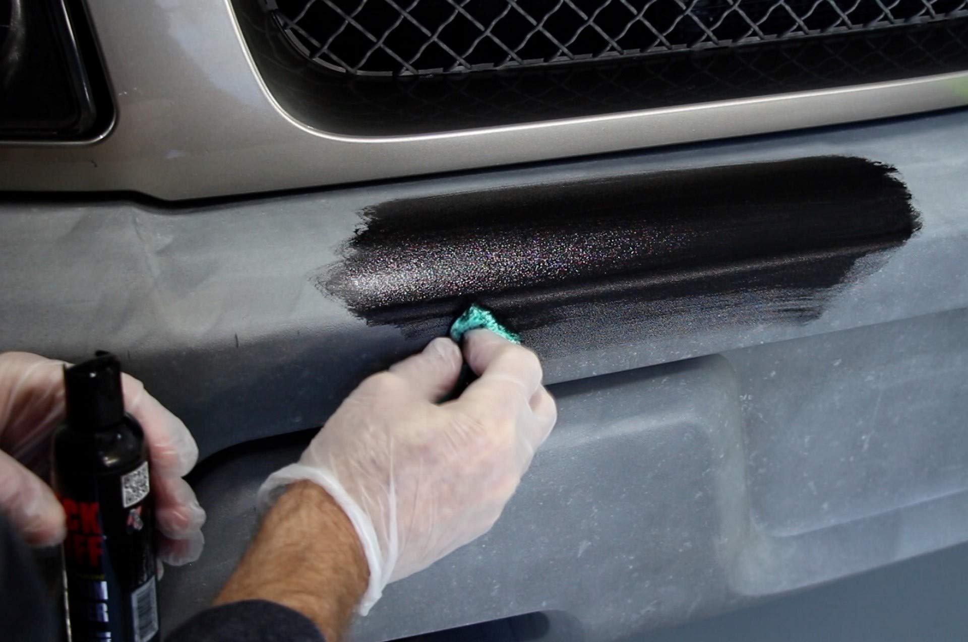 Black Plastic Restorer - Permanent Trim & Bumper Repair for Faded, Scratched Surfaces - Long-Lasting UV Protection (5+ Years) - Waterproof Formula - Easy Application Kit - Perfect for Cars, Trucks, Motorcycles & Outdoor Furniture
