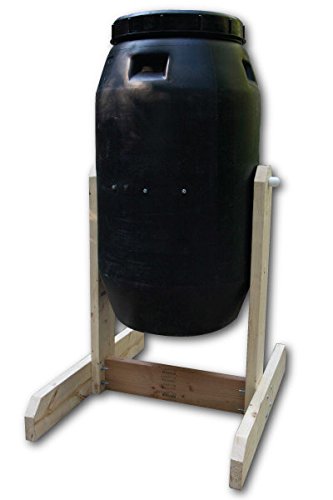 Eco-Friendly Compost Tumbler DIY Kit - Food Grade Upcycled Barrel for Organic Waste Recycling | Perfect for Home Gardening, Sustainable Living & Backyard Composting