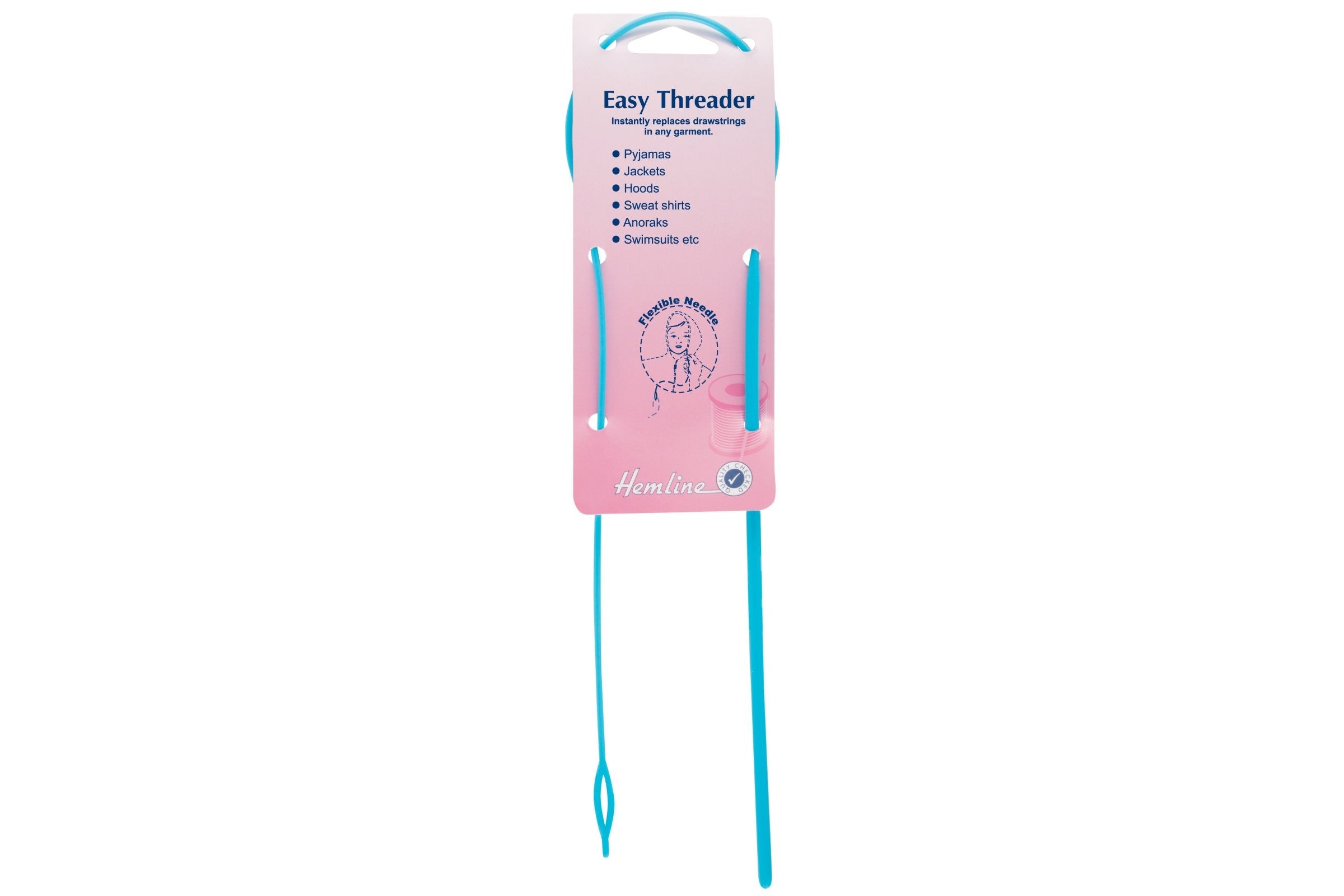 Easy Drawstring Threader for Pants & Hoodies - Quick & Simple Cord Insertion Tool for Hemlines | Perfect for DIY Sewing, Clothing Repair & Crafting Projects