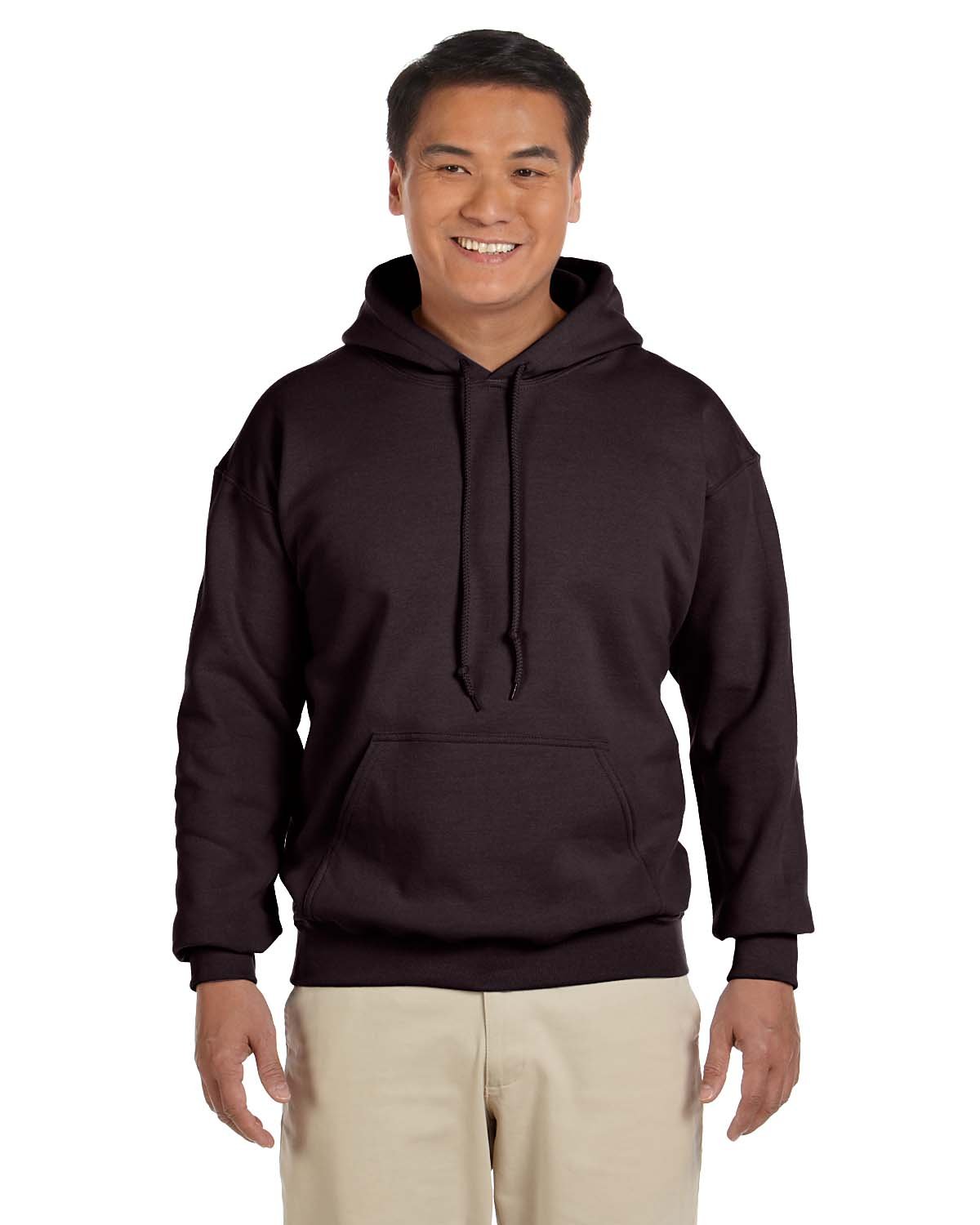 Premium Heavy Blend 8 oz. 50/50 Cotton-Polyester Hooded Sweatshirt (G185) - Unisex Comfort for Casual Wear & Outdoor Activities