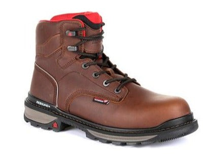 Rocky RKK0257 Waterproof Steel Toe Work Boots for Men - Heavy Duty Safety Boots for Construction, Hiking & Outdoor Work
