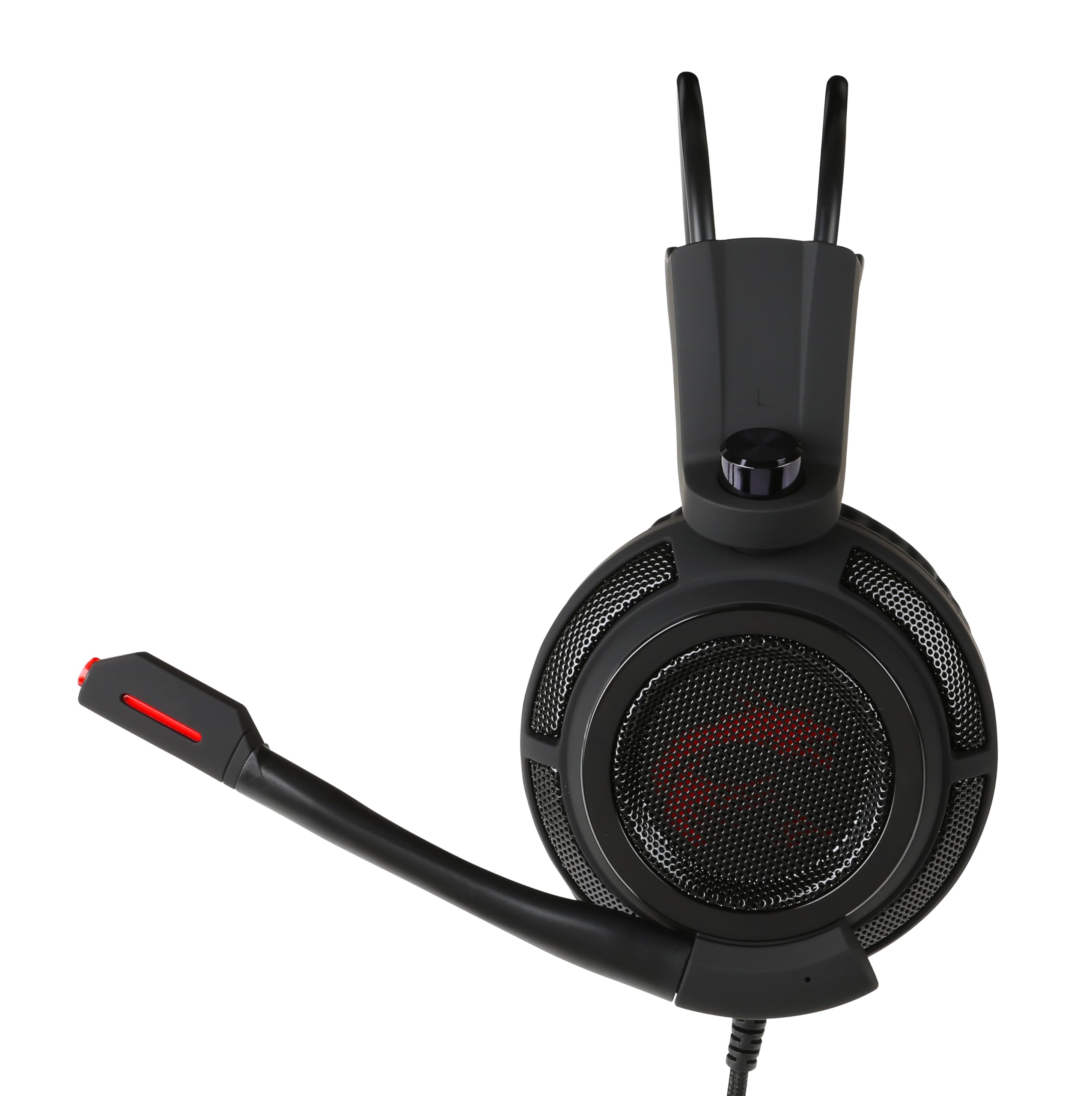 MSI DS502 Gaming Headset with 7.1 Virtual Surround Sound, Ergonomic Design & Noise-Canceling Mic for PC, Mac - Perfect for FPS Games, Streaming & Online Meetings