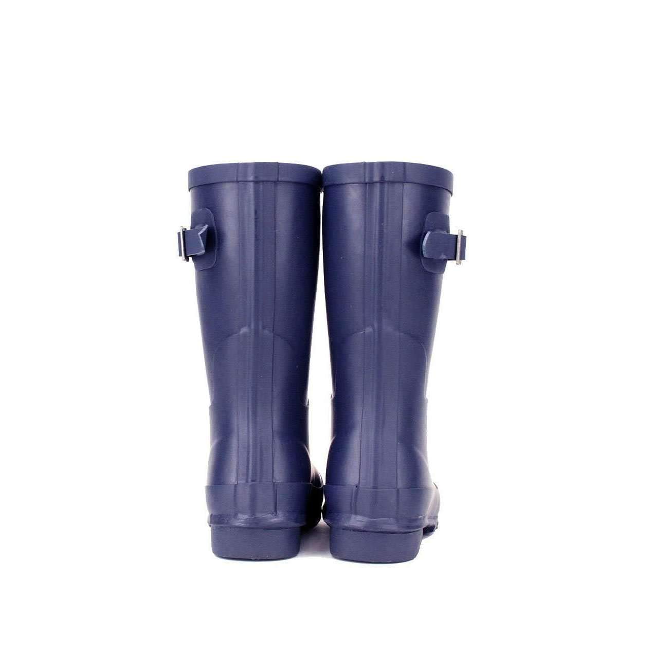 Women's Waterproof Short Rain Boots - Lightweight Comfortable Rubber Wellington Boots for Gardening, Walking & Outdoor Activities