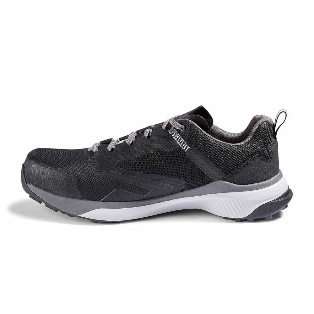 Kodiak Quicktrail Men's Composite Toe Work Safety Athletic Shoes - Lightweight & Durable Black Work Boots for Construction, Hiking & Outdoor Activities