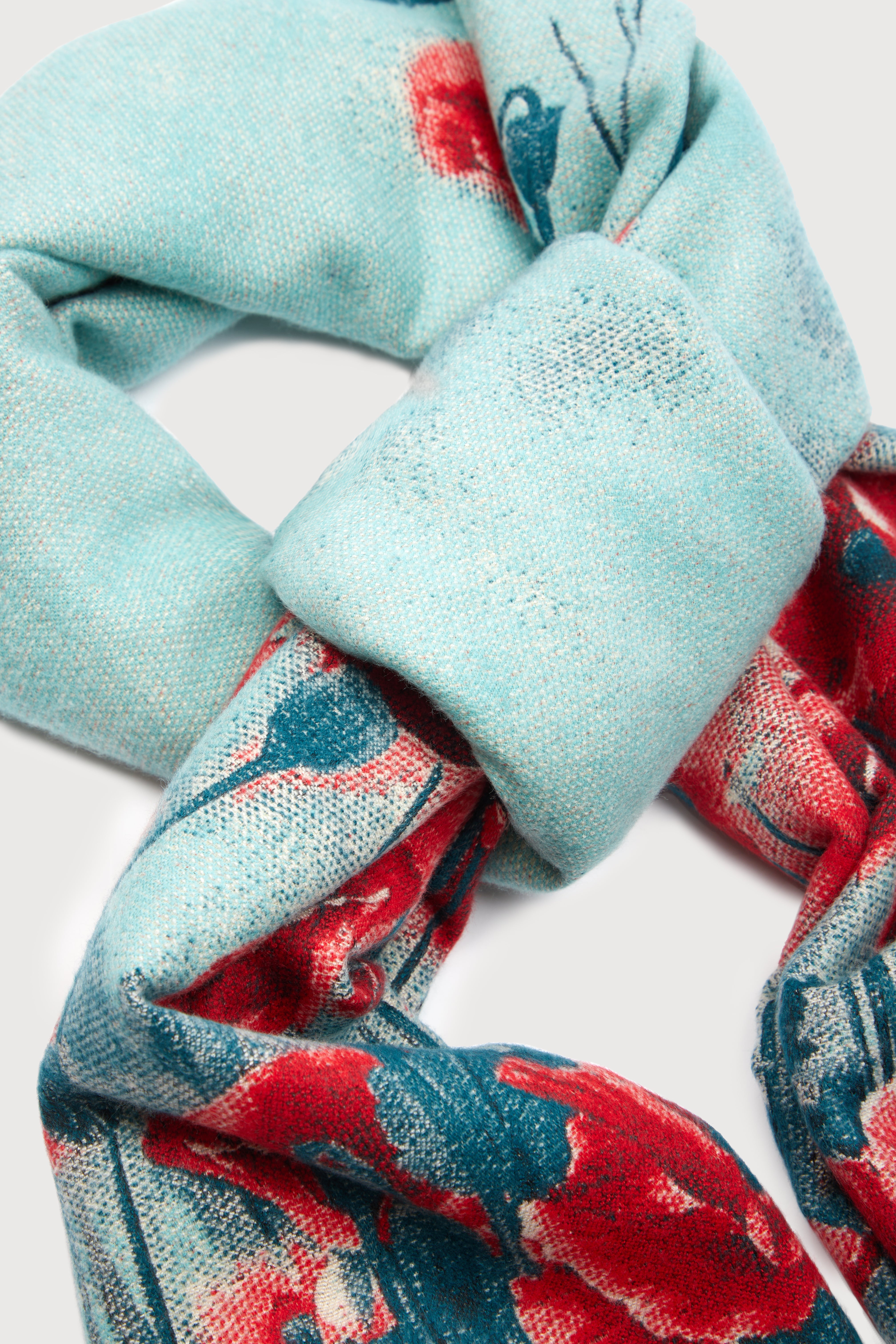 Stylish Poppy Bold Reversible Scarf - Soft Winter Fashion Accessory for Women - Perfect for Cold Weather, Office Wear & Holiday Outfits
