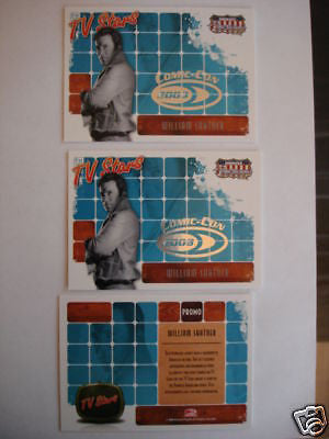Rare Donruss Americana William Shatner Special Edition - 3 Trading Card Set for Collectors | Perfect for Memorabilia Displays & Fan Collections