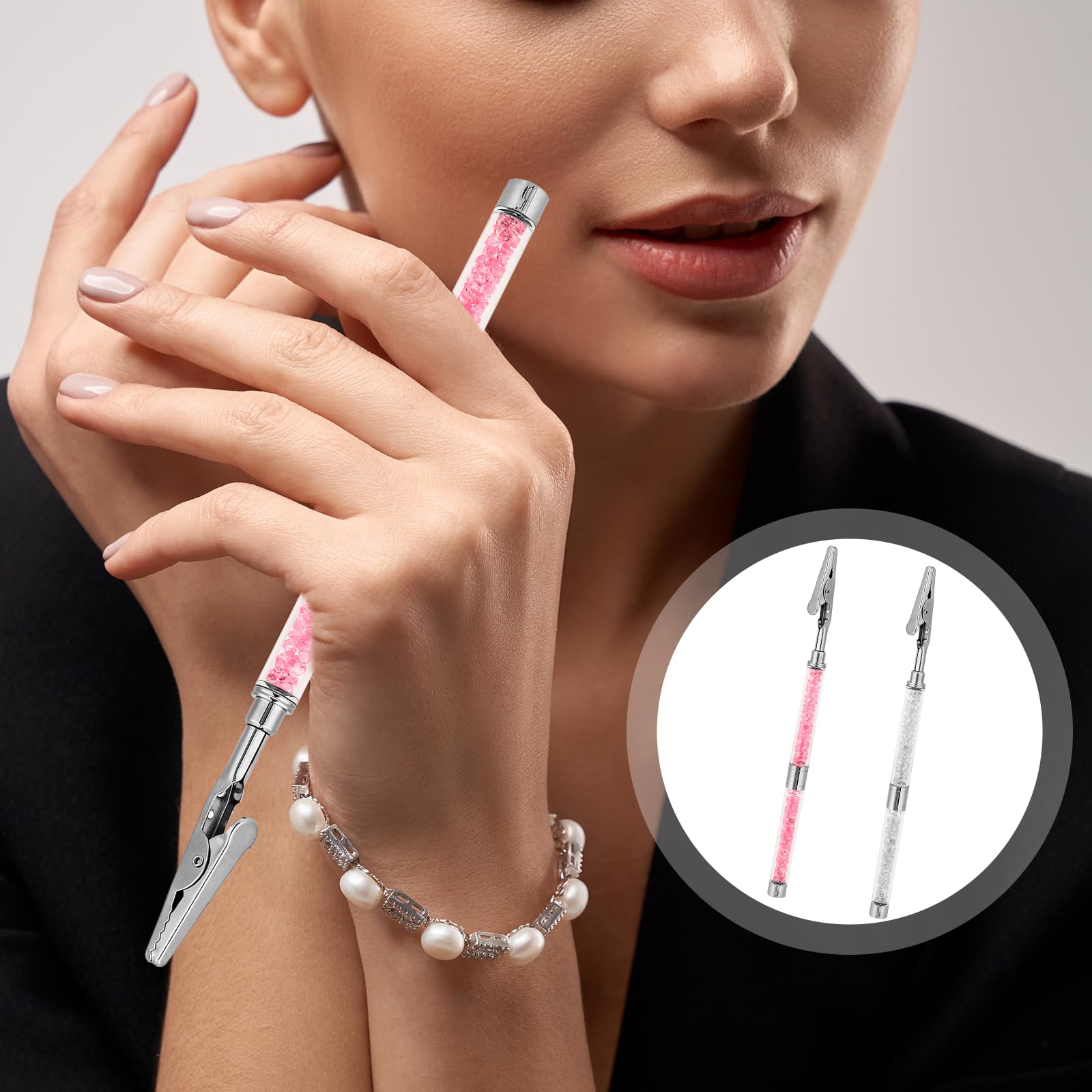 2 Pcs Bracelet Helper Tool - Jewelry Clasp Fastener for Easy Bracelet Wearing & Removal - Portable Bracelet Fastening Aid for Solo Use - Perfect for Travel, Gifts & Daily Wear