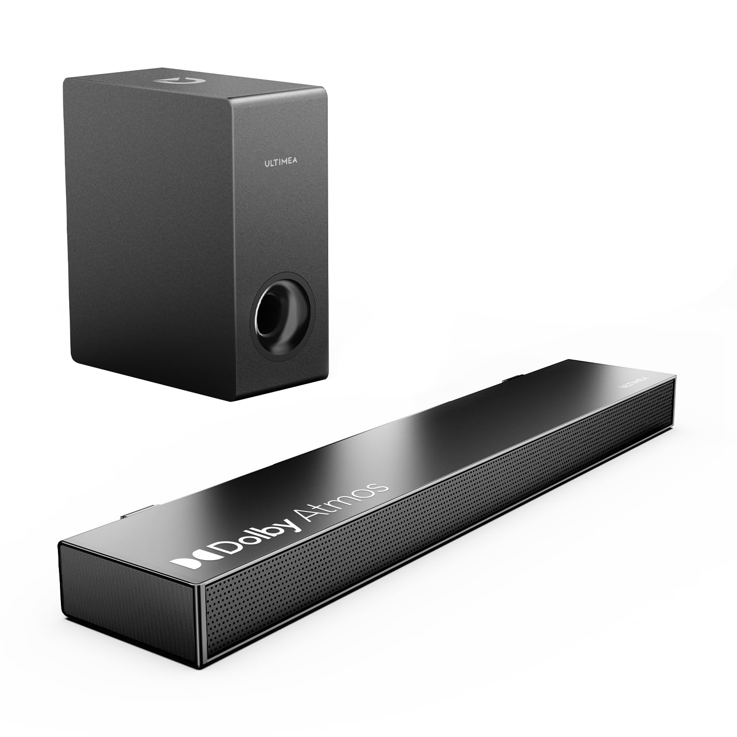 ULTIMEA Dolby Atmos Sound Bar for TV - 190W 3D Surround Sound System with Subwoofer & Deep Bass | Slim Home Theater Speaker for Immersive Movie Nights & Gaming (Nova S50)