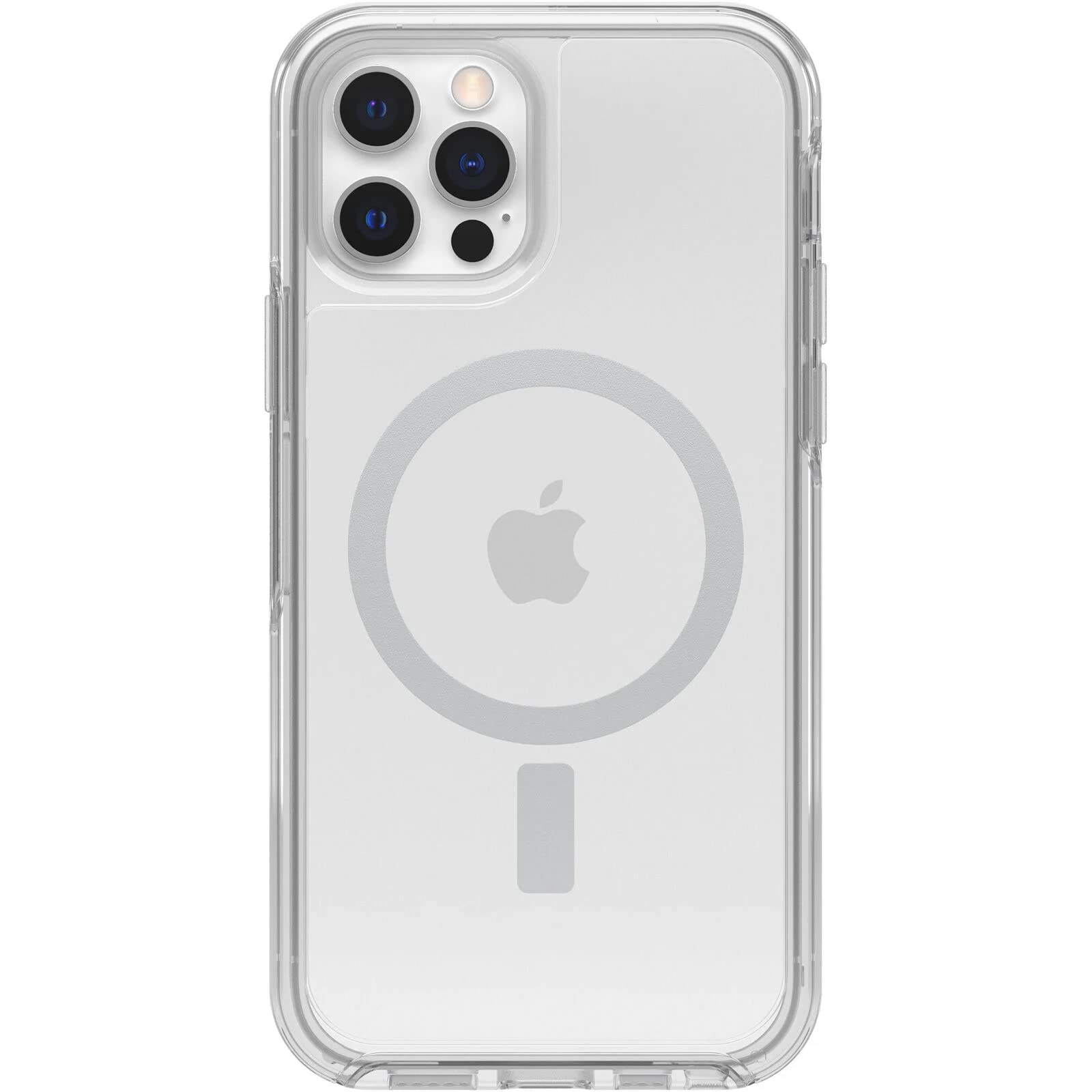 OtterBox Symmetry Clear Series+ MagSafe Case for iPhone 12 & iPhone 12 Pro - Slim Protective Cover with Wireless Charging - Perfect for Everyday Use & Travel Protection