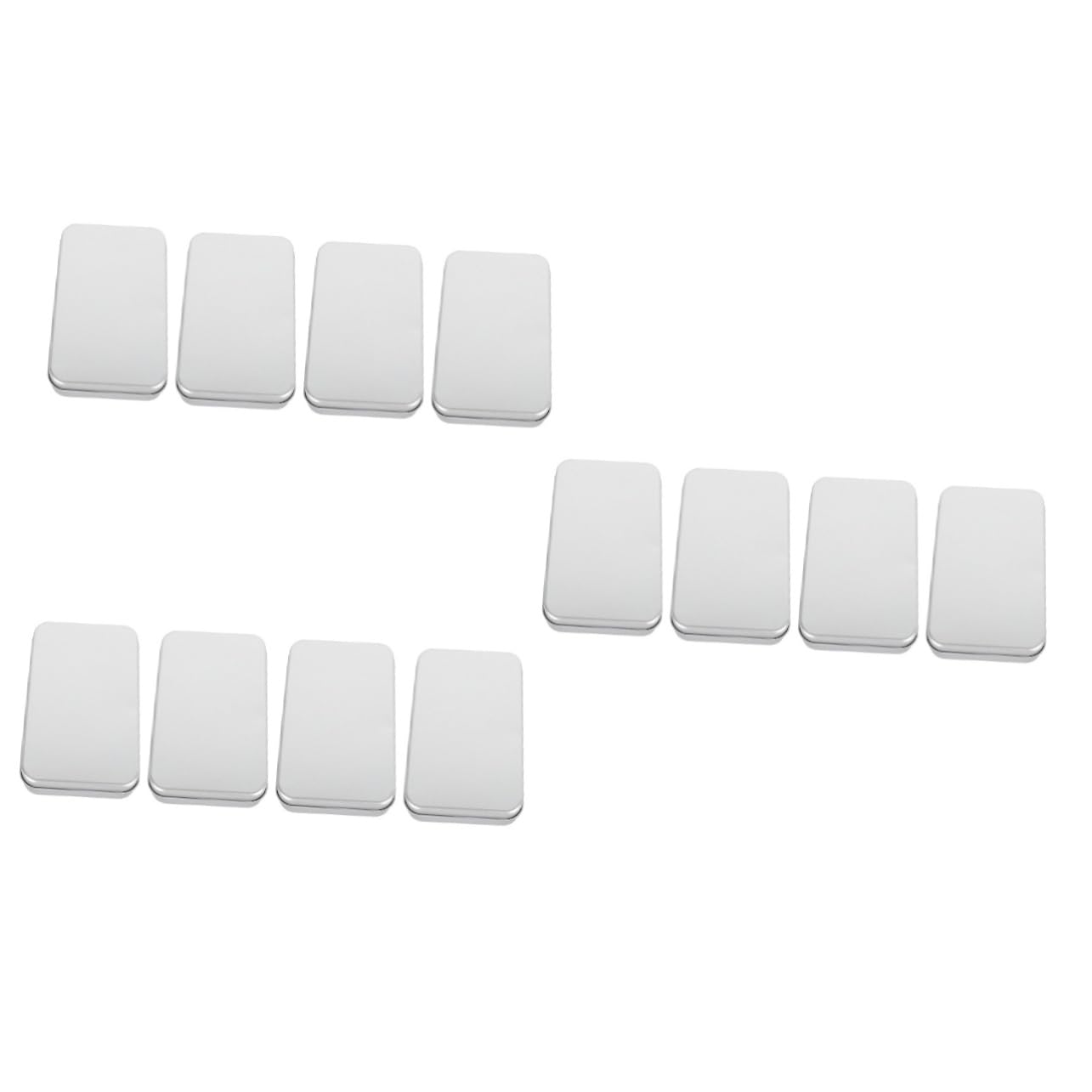 12-Piece Card Holder Box Set - Deck Storage for Games & Food Containers | Organize Cards & Snacks