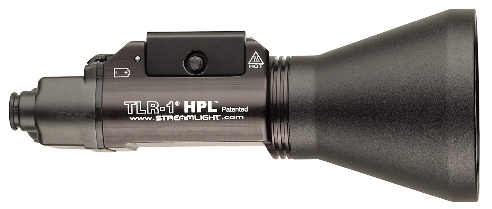 Streamlight 69216 TLR-1 HPL 1000-Lumen Tactical Flashlight - High Power Rail-Mounted Gun Light with Remote Switch for Pistols & Rifles | Perfect for Home Defense, Hunting & Law Enforcement Use